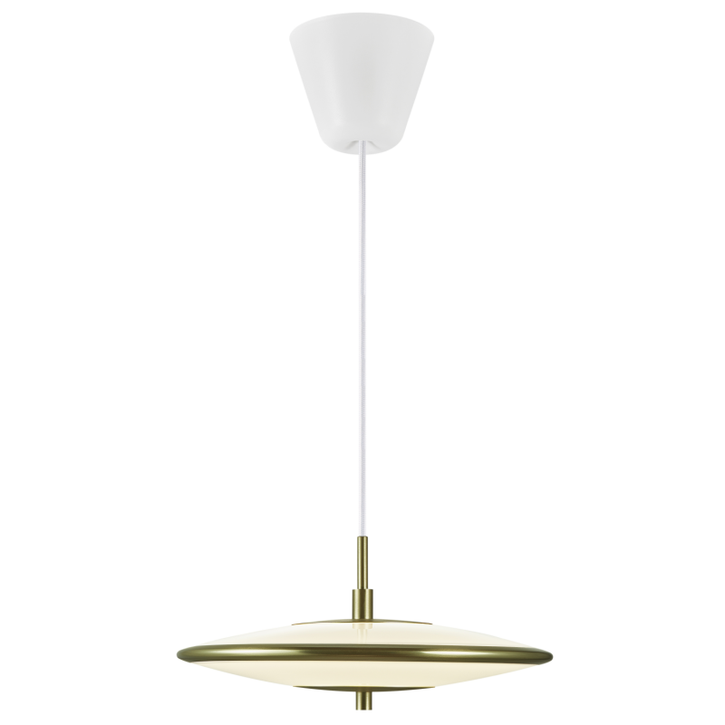 Nordlux Blanche 32 elegante Pendelleuchte Messing elegante Details